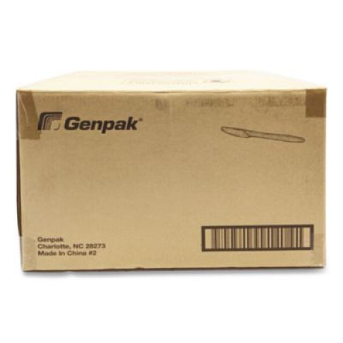 Genpak Harvest Fiber Knife, Lightweight, Plastic, White, 1,000/Carton (HSK01)