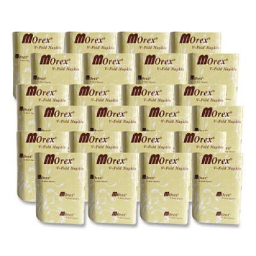 GEN Premium Interfold Pop-Up Dispenser Napkin, 2-Ply, 6.5 x 5, Brown, 6,000/Carton (VFN60002K)