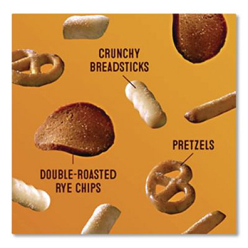 General Mills Gardetto's Snack Mix, Original Flavor, 5.5 oz Bag, 7/Box (SN14868)