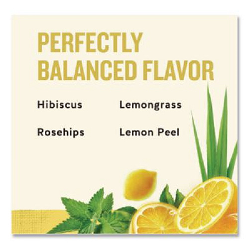 Celestial Seasonings Tea, Herbal Lemon Zinger, 25/Box (031010)