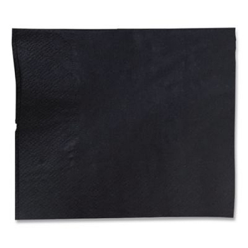 GEN Cocktail Napkins, 2-Ply, 9 x 9, Black, 2,000/Carton (1402)