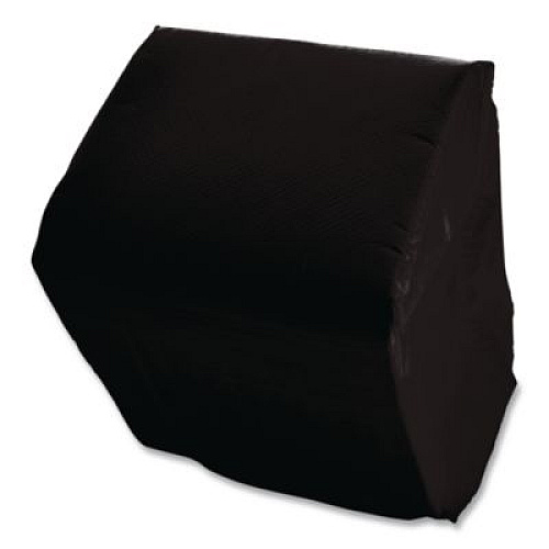 GEN Cocktail Napkins, 2-Ply, 9 x 9, Black, 2,000/Carton (1402)