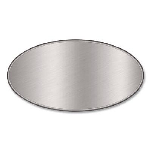 HFA Round Aluminum Container with Lid, 48 oz, 9" Diameter, Silver, 500/Carton (204630)