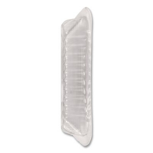 HFA Plastic Dome Lids, Fits Oblong Pans 2061/2062, 8.25 x 5.88, Clear, 500/Carton (2062DL)