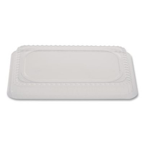 HFA Plastic Dome Lids, Fits Oblong Pans 2061/2062, 8.25 x 5.88, Clear, 500/Carton (2062DL)