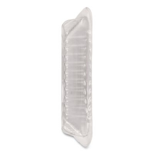 HFA Plastic Dome Lid, Rectangle, Fits 1 lb Oblong Pan 2060, Clear, 500/Carton (2060DL)