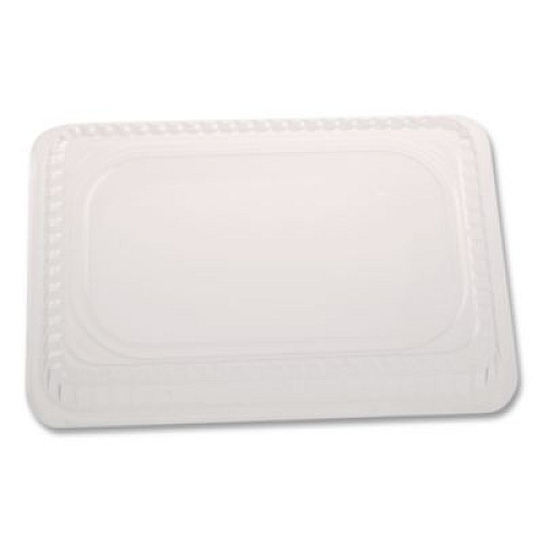HFA Plastic Dome Lids, Fits 1 lb Oblong Pan, Clear, 1,000/Carton (2059DL)