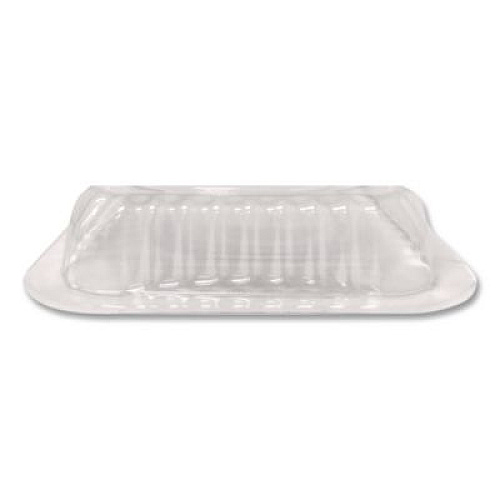 HFA Plastic Dome Lids, Fits 1 lb Oblong Pan, Clear, 1,000/Carton (2059DL)