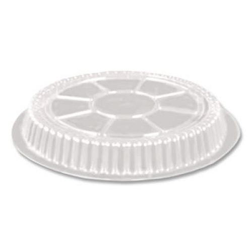 HFA Plastic Dome Lids, Fits Round Pan 2047, 7" Diameter x 0.88" h, Clear, 500/Carton (2047DL)