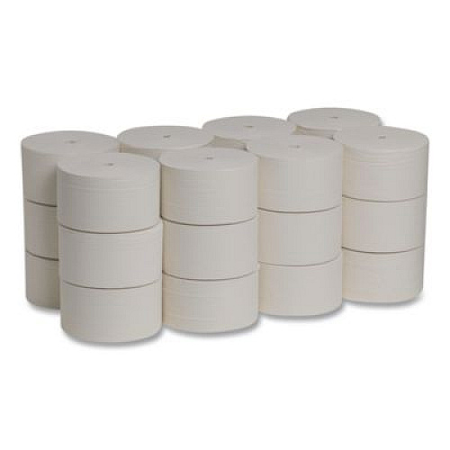 Georgia Pacific Professional Pacific Blue Ultra Coreless Toilet Paper, Septic Safe, 2-Ply, White, 1,700 Sheets/Roll, 24 Rolls/Carton (11728)