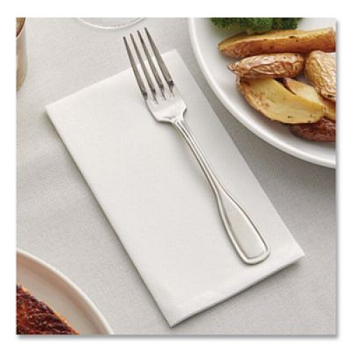 Hoffmaster Dinner Napkins, 2-Ply, 15 x 17, White, 300/Carton (066038)