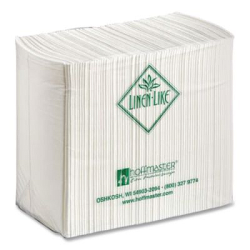 Hoffmaster Dinner Napkins, 2-Ply, 15 x 17, White, 300/Carton (066038)