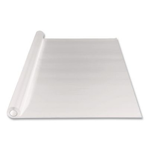 Hoffmaster Plastic Roll Tablecover, 40" x 100 ft, White (113000)