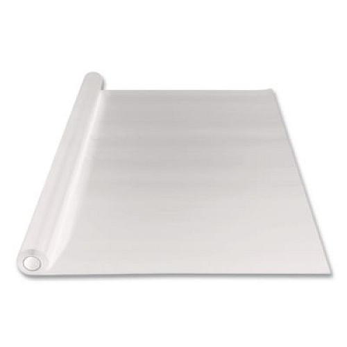 Hoffmaster Plastic Roll Tablecover, 40" x 300 ft, White (114000)