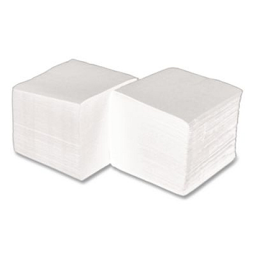 Hoffmaster Embossed Beverage Napkins, 2-Ply, 9.5 x 9.5, White, 3,000/Carton (180330)