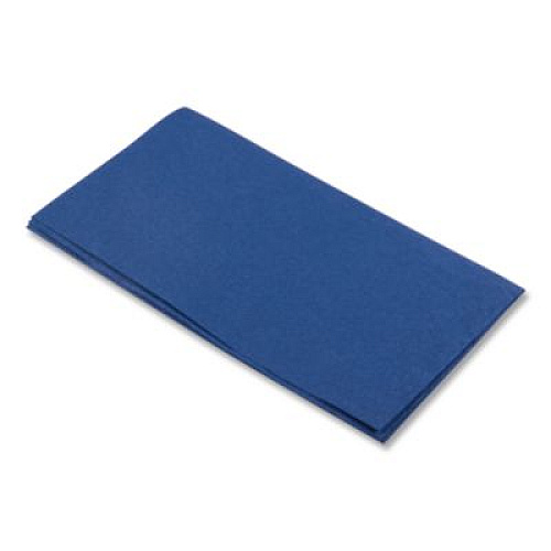Hoffmaster Dinner Napkins, 2-Ply, 15 x 17, Navy Blue, 1,000/Carton (180522)