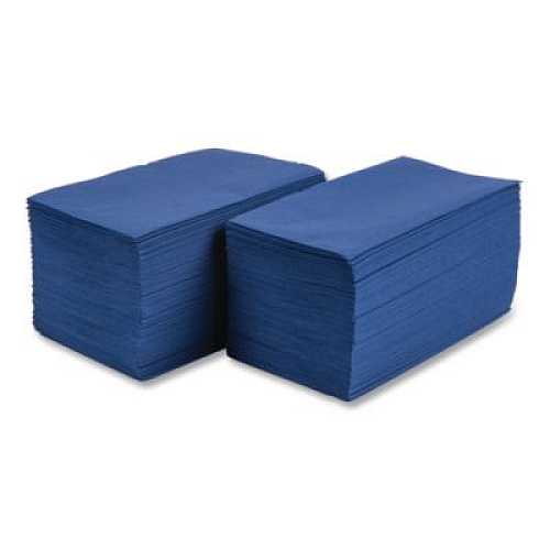 Hoffmaster Dinner Napkins, 2-Ply, 15 x 17, Navy Blue, 1,000/Carton (180522)