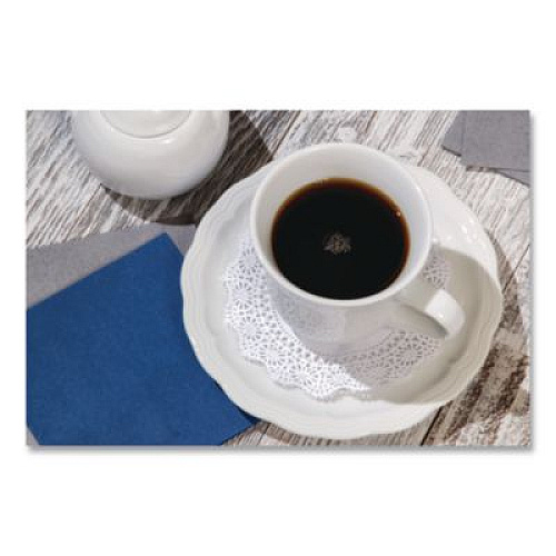 Hoffmaster Cambridge Lace Doilies, Round, 4", White, 10,000/Carton (500000)