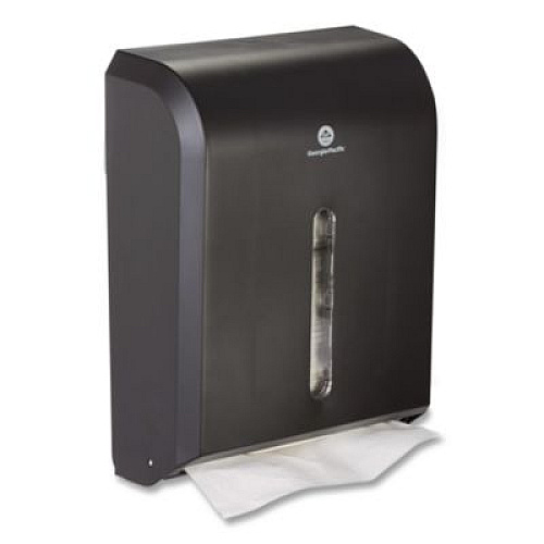 Georgia Pacific Professional Dispenser for Combi-fold C-Fold/Multifold/BigFold Towels, 12.3 x 6 x 15.5, Black (56650A)