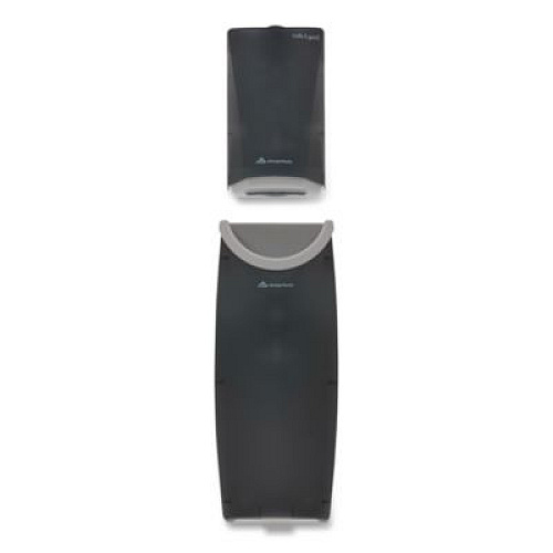Georgia Pacific Professional Safe-T-Gard Door Tissue Dispenser/Trash Receptacle, 6.75 x 4 x 11, Smoke (59513)