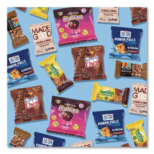 Snack Box Pros Chocolate for Breakfast Snack Box, Chocolate, 23 Assorted Snacks/Box (70000192)