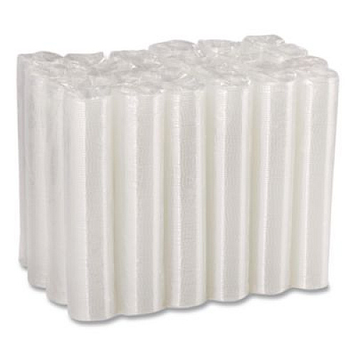 Dixie Plastic Portion Cup Lid, Fits 1.5 oz to 2 oz Cups, Clear, 100/Sleeve, 24 Sleeves/Carton (PL20CLEAR)