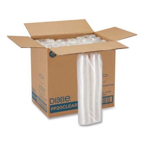 Dixie Plastic Souffle/Portion Cups, 2 oz, Clear, 200/Sleeve, 12 Sleeves/Carton (PP20CLEAR)