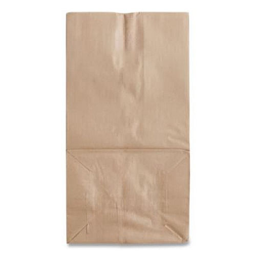 Ross & Wallace Paper Products Grocery Paper Bags, 25# Size, Heavy-Duty, 50# Basis Weight, 8.25" x 5.38" x 18", Kraft, 500/Bundle (GH25)