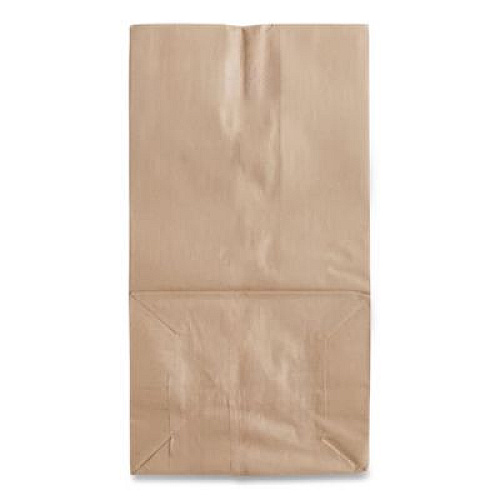 Ross & Wallace Paper Products Grocery Paper Bags, 20# Squat Size, Extra-Heavy-Duty, 60# Basis Weight, 8.13" x 5.88" x 12.5", Kraft, 500/Bundle (GX2060S)