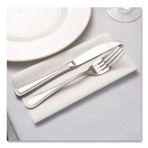 HOSPECO TASKBrand TopLine Linen Replacement Napkins, 1-Ply White, 16 x 16, 1,000/Carton (NLRVDFBW)