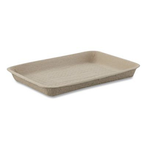 Chinet StrongHolder Molded Fiber Food Trays, 9 x 12 x 1, Beige, Paper, 250/Carton (20815)