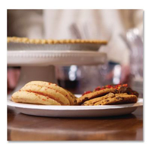 Chinet PaperPro Naturals Molded Fiber Dinnerware, Round Plates, 10.5" dia, Natural, 125/Pack, 4 Packs/Carton (25776)