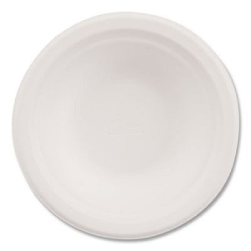 Chinet PaperPro Naturals Molded Fiber Dinnerware, Round Bowls, 12 oz, Beige, 125/Bag, 8 Bags/Carton (25780)