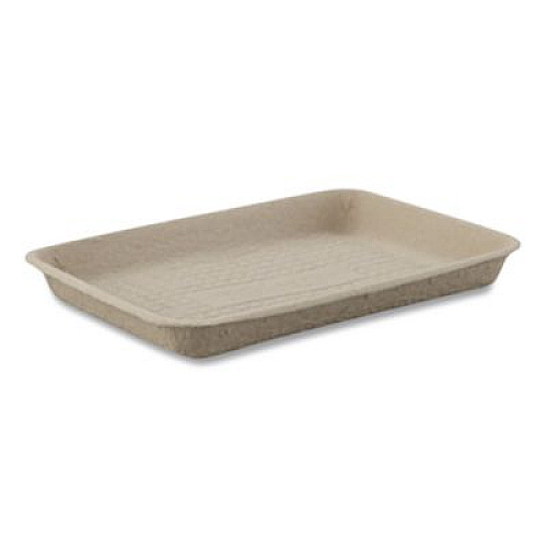 Chinet Savaday Molded Fiber Food Trays, 14 x 18, White, Paper, 100/Carton (20804CT)