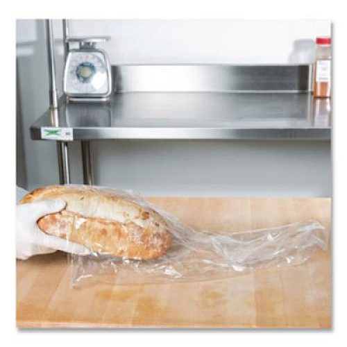 Inteplast Group Food Bags, 5.5 gal, 10" x 8" x 24", Clear, 500/Carton (PB100824XH)