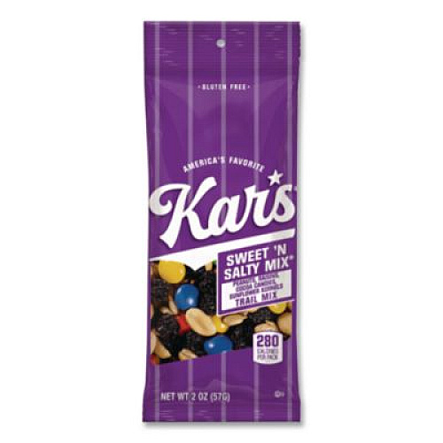 Kar's Nuts Caddy, Sweet 'N Salty Mix, 2 oz Packets, 24/Box (SN08387)