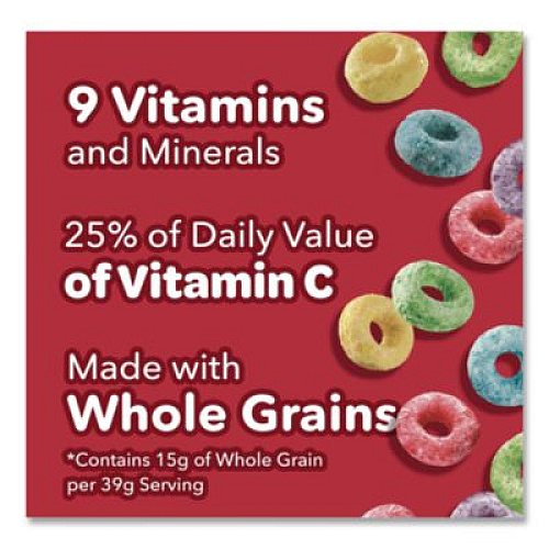 Kellogg's Froot Loops Breakfast Cereal, Single-Serve 1.5 oz Cup, 6/Box (01246)