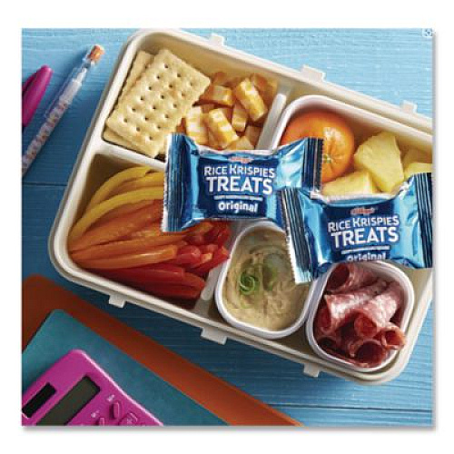 Kellogg's Rice Krispies Treats, Mini Squares, 0.39 oz, 50/Box (12061)