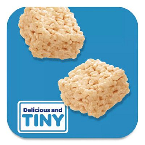 Kellogg's Rice Krispies Treats, Mini Squares, 0.39 oz, 50/Box (12061)