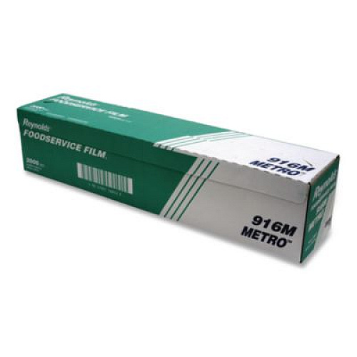 Reynolds Wrap Metro Light-Duty PVC Film Roll with Cutter Box, 24" x 2,000 ft (916M)