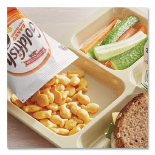 Pepperidge Farm Goldfish Crackers, Cheddar, Single-Serve Snack, 1.5oz Bag, 72/Carton (13539)