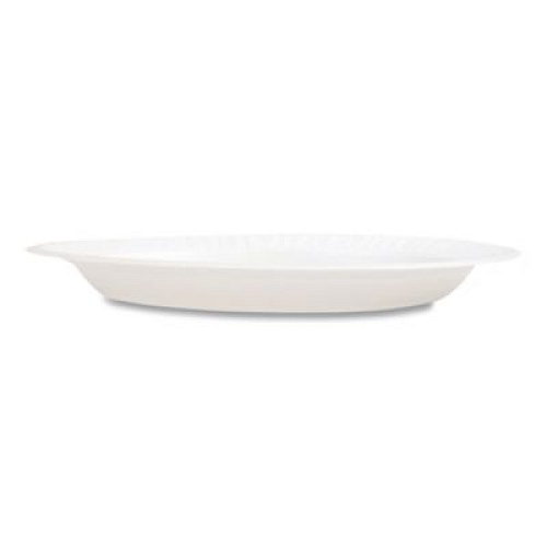 Plastifar Foam Dinnerware, Plate, 9" dia, White, 25/Pack, 20 Packs/Carton (12003)