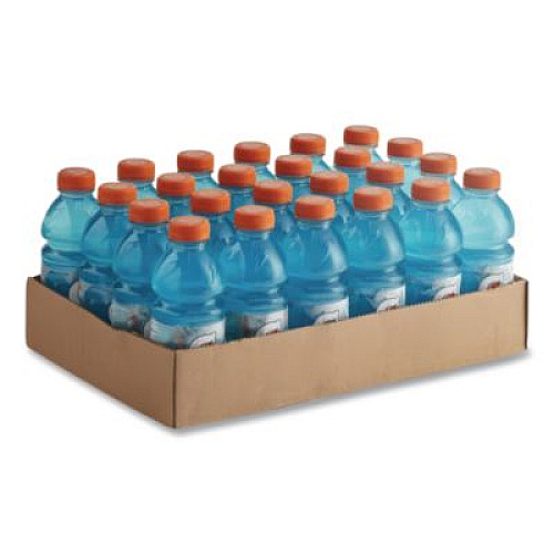 Gatorade G-Series Perform 02 Thirst Quencher, Glacier Freeze, 20 oz Bottle, 24/Carton (32486)