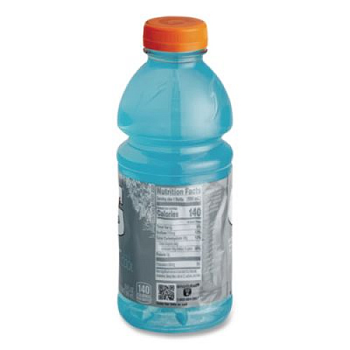 Gatorade G-Series Perform 02 Thirst Quencher, Glacier Freeze, 20 oz Bottle, 24/Carton (32486)