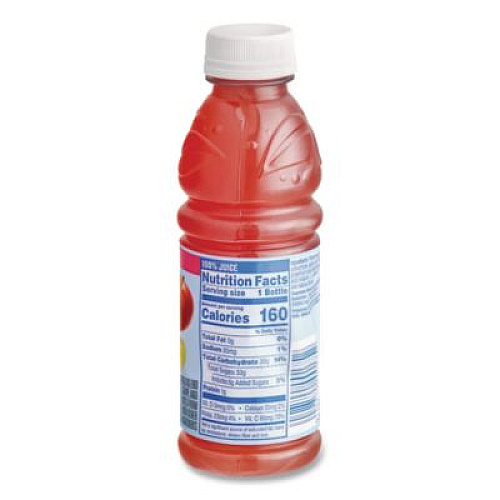 Tropicana 100% Juice, Ruby Red Grapefruit, 10oz Bottle, 24/Carton (57161)