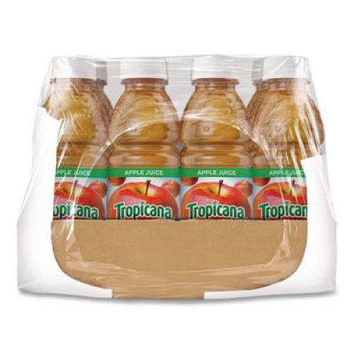 Tropicana 100% Juice, Apple, 10oz Bottle, 24/Carton (57178)