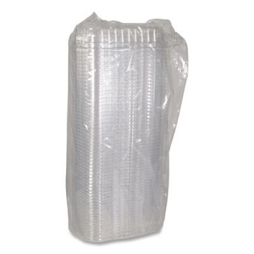 Pactiv Evergreen OPS Dome-Style Lid, 17S Shallow Dome, 8.3 x 4.8 x 1.5, Clear, Plastic, 252/Carton (0CI8S17S0000)