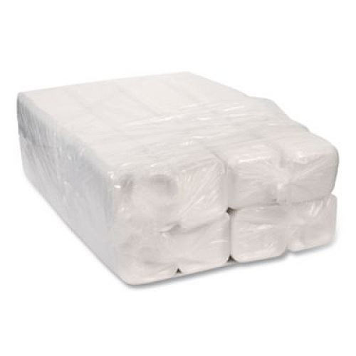Pactiv Evergreen Supermarket Tray, #1S, 5.1 x 5.1 x 0.65, White, Foam, 1,000/Carton (0TF101S00000)