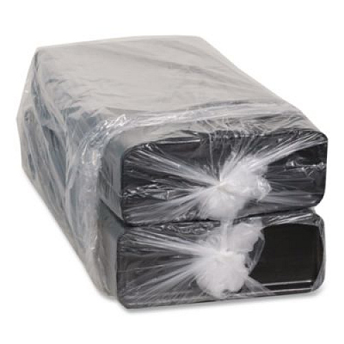 Pactiv Evergreen Supermarket Tray, #7S, 14.62 x 5.62 x 0.67, Black, Foam, 250/Carton (0TFB07S00000)