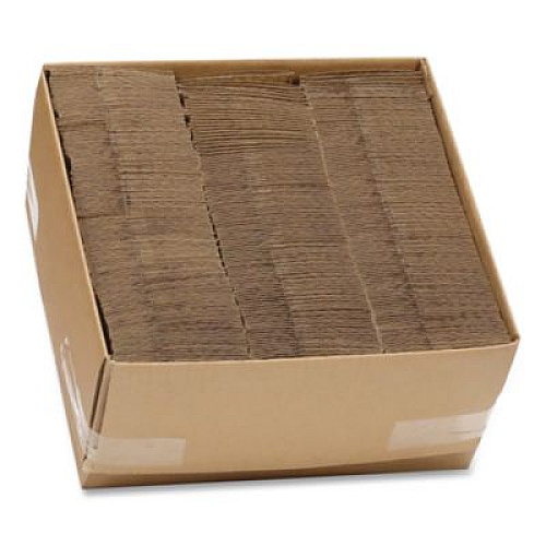 Pactiv Evergreen Hot Cup Sleeve, Fits 10 oz to 24 oz Cups, Brown, 1,000/Carton (DSLVBRN)
